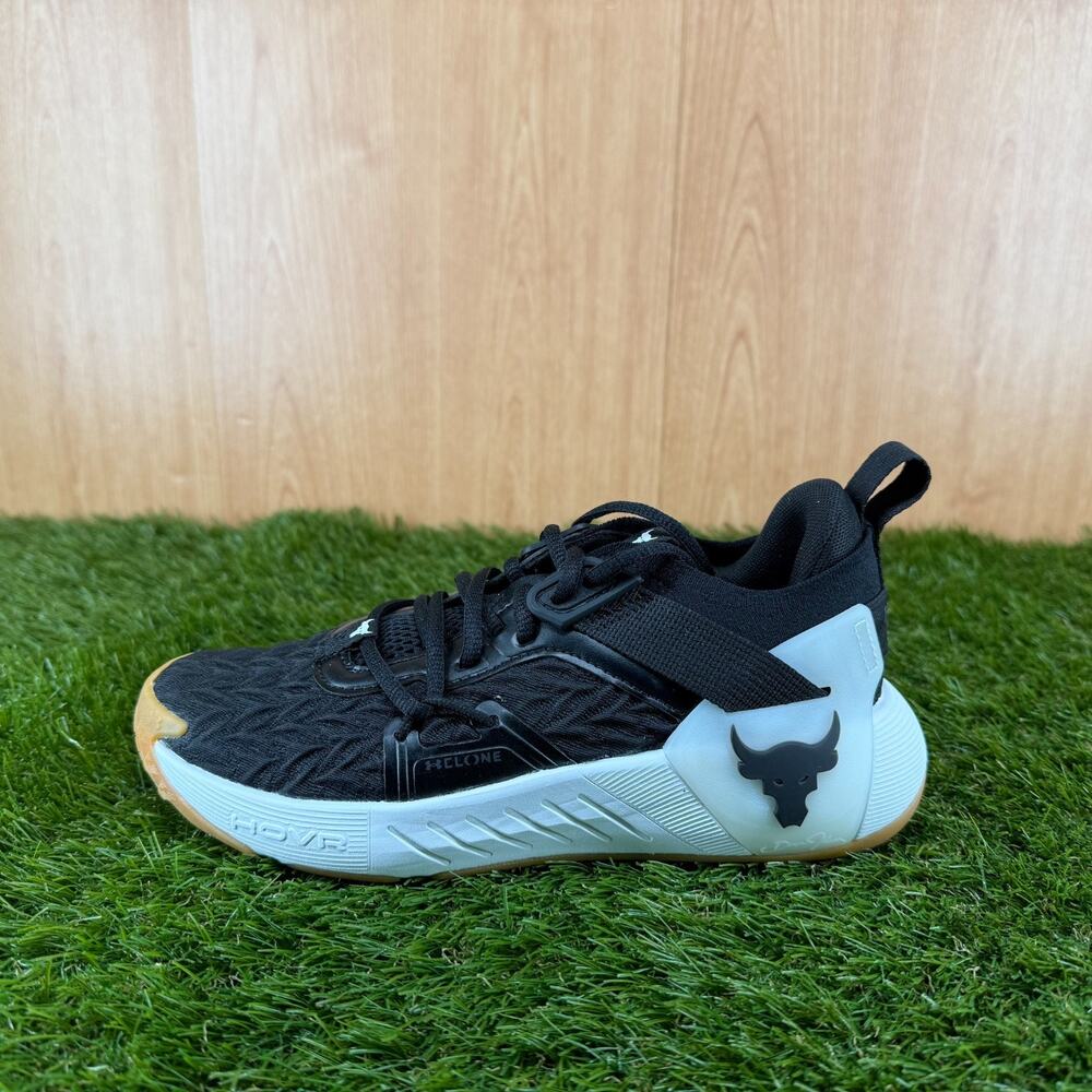 Under Armour Project Rock 6 Black White 3026535-002 Women’s 6.5 New Without Box - Picture 6 of 7